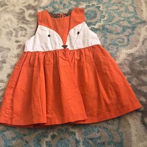 Fox dress. Handmade